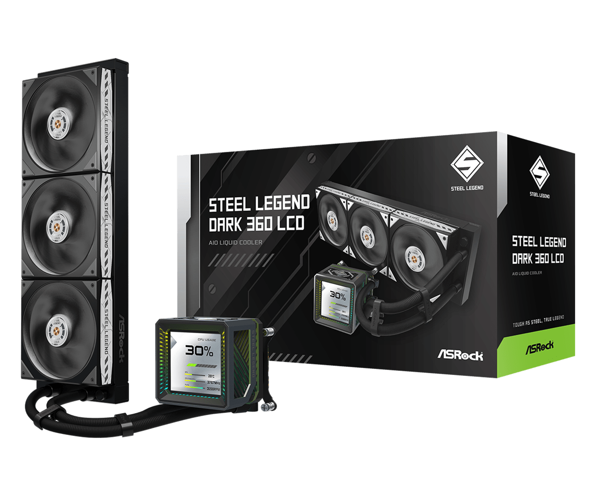 Steel Legend Dark 360 LCD Photos